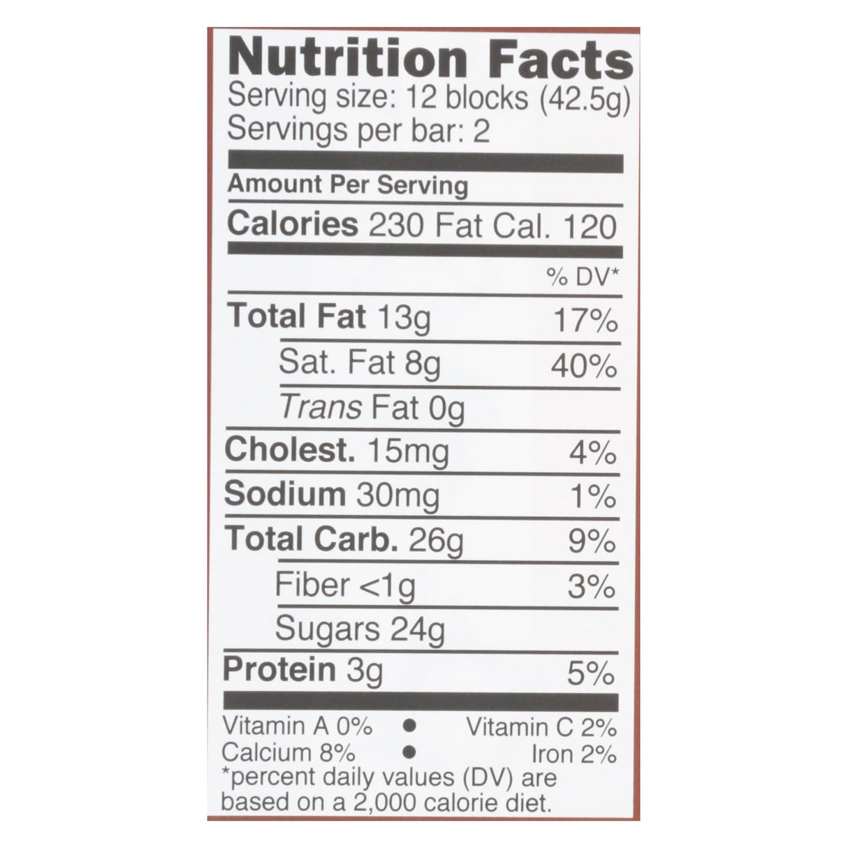 Divine Bar Milk Chocolate 3 Oz Case of 12 - Cozy Farm