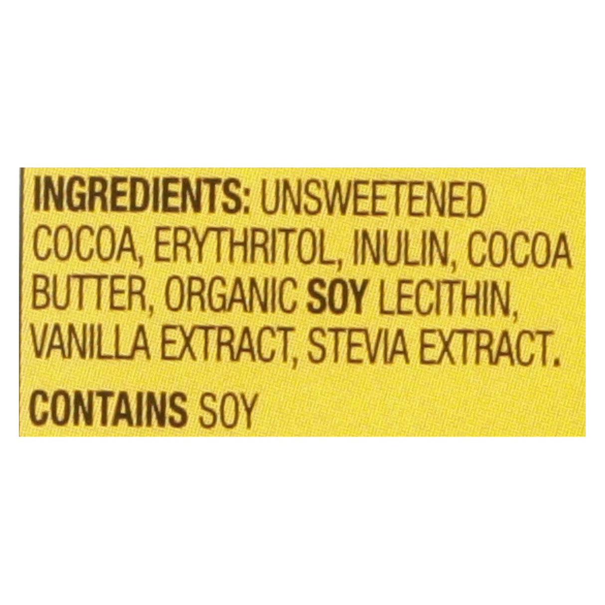 Lily's Sweets Extra Dark Chocolate Bar, 70% Cocoa, 2.8 Oz Bars, Pack of 12 - Cozy Farm