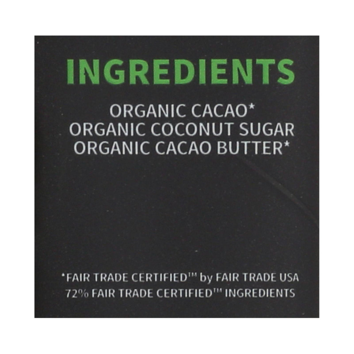 Eating Evolved Signature Dark Chocolate Bar, 2.5 Oz. Dark 72% Cacao, Case of 8 - Cozy Farm