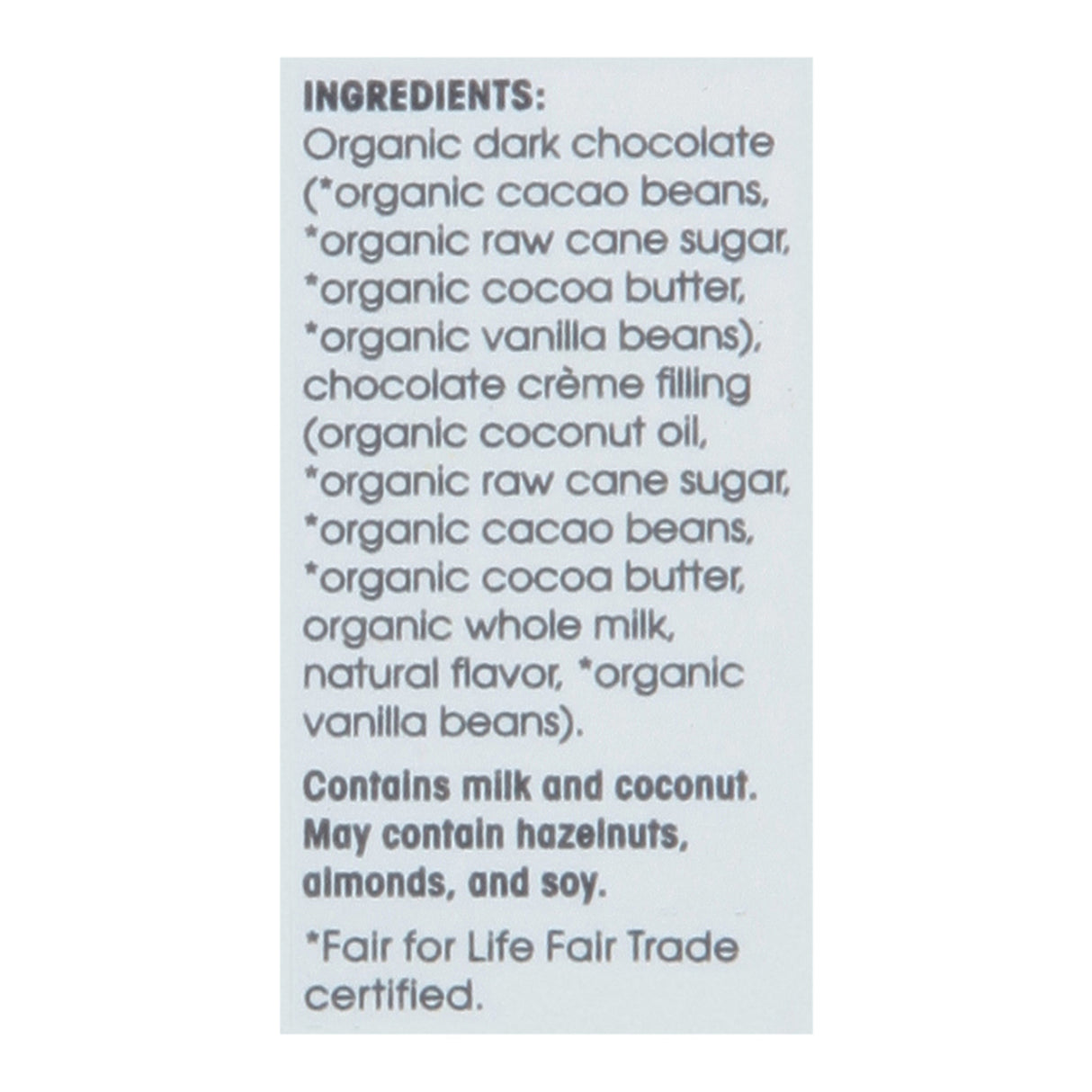 Alter Eco Truffle Thin Classic Dark Chocolate, 2.96 Oz (Pack of 12) - Cozy Farm