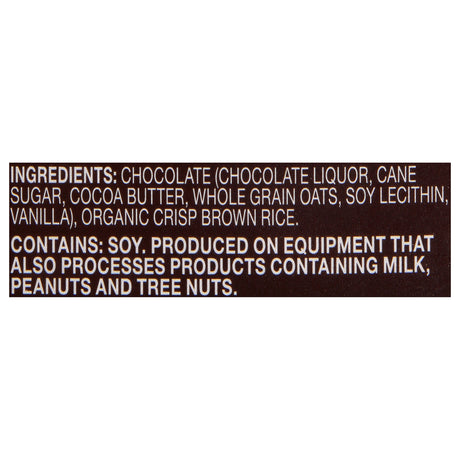 Endangered Species Chocolate Dark Chocolate Quinoa Crispy Oat Milk - Pack of 12 - 3 Oz - Cozy Farm 