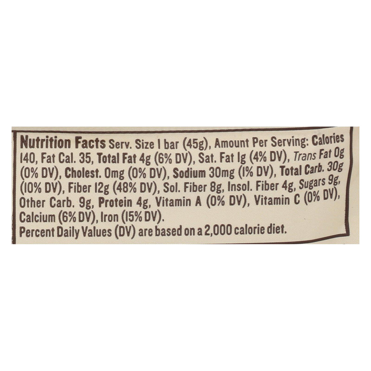 Nugo Fiber Dlish Chocolate Brownie Bar, 1.6 Oz, 16-Pack - Cozy Farm