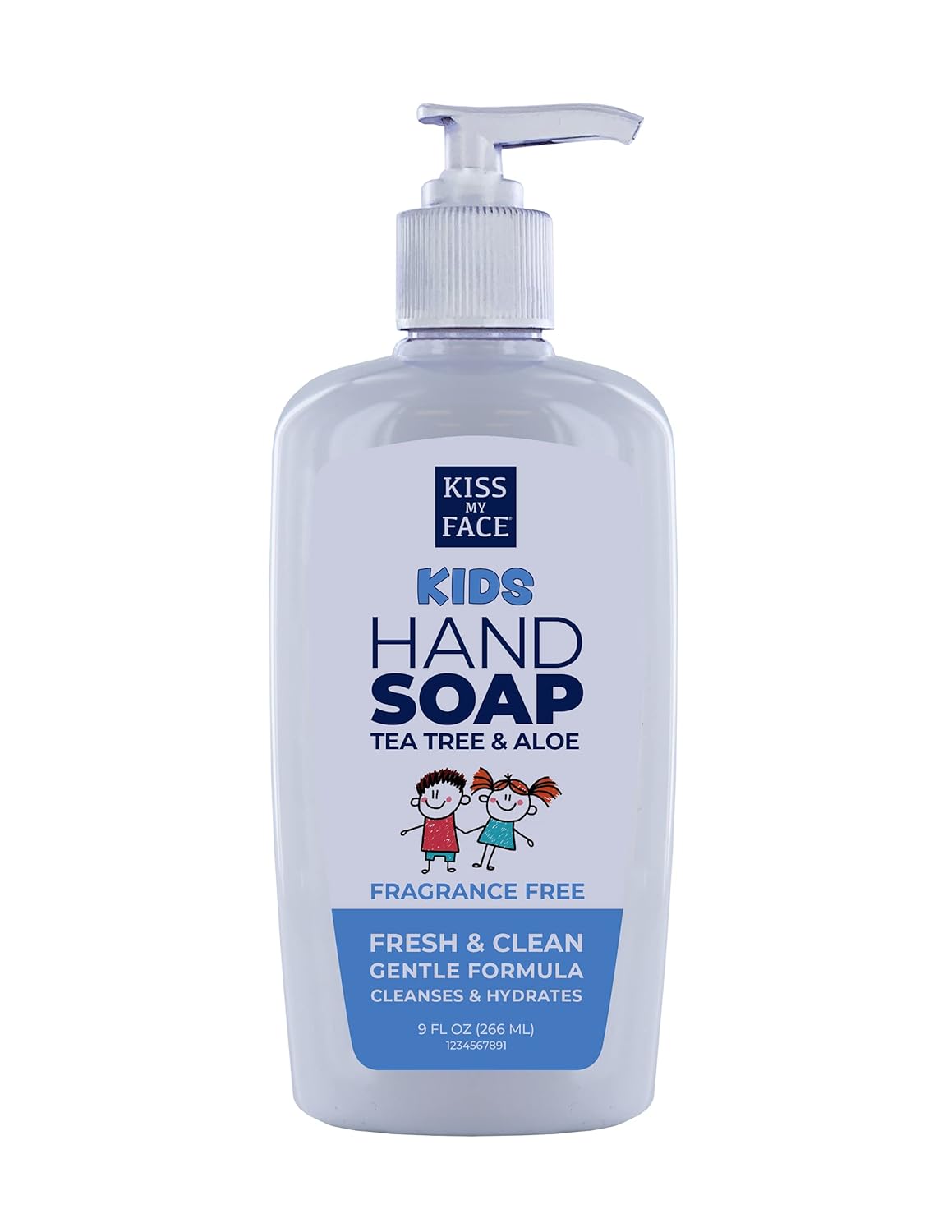 Kiss My Face Fragrance-Free Kids Hand Soap, 9 fl oz - Cozy Farm