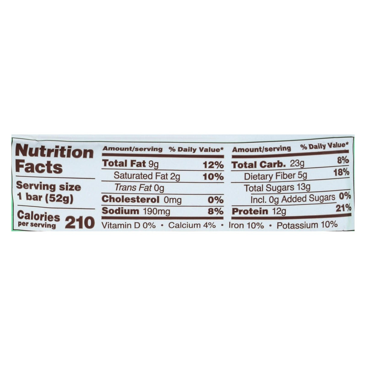 Rxbar Protein Bar - Rich Mint Chocolate - 1.83 Oz. - (12 Bars) - Cozy Farm