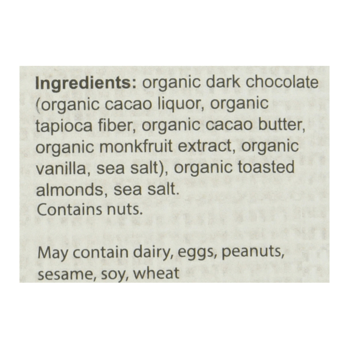 Brooklyn Born Chocolate Bar Chocolate Salt Almond Keto - 2.1 Oz (12 Pack) - Cozy Farm