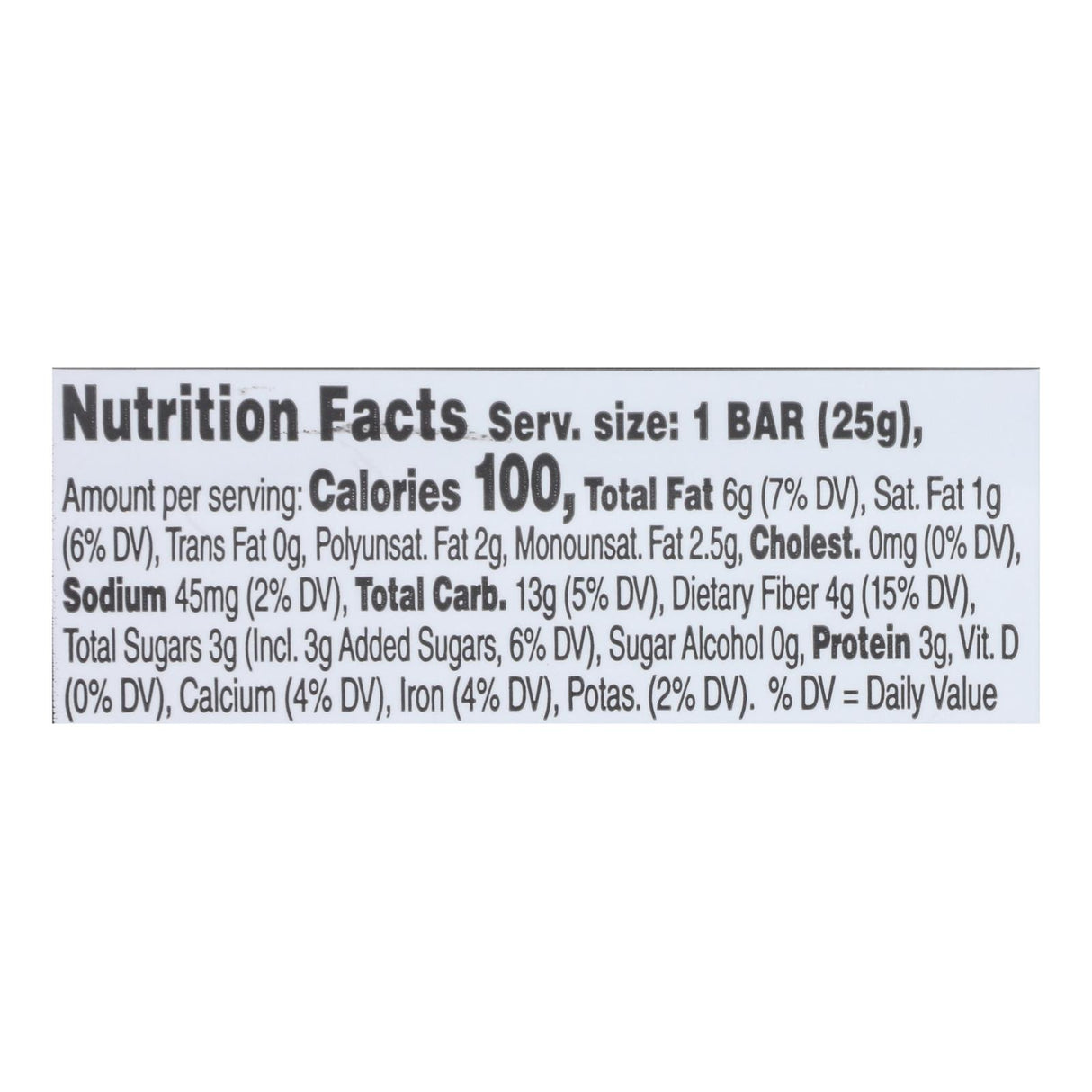 Health Warrior Chia Bar - Chocolate Peanut Butter - 0.88 Oz Bars - 15 Count Case - Cozy Farm