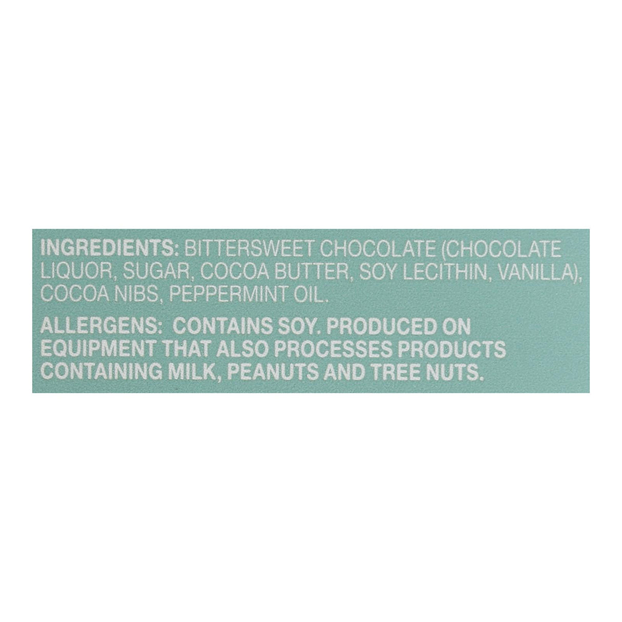 Endangered Species Chocolate Dark Chocolate Bar with Peppermint Crunch - 3oz, Case of 12 - Cozy Farm