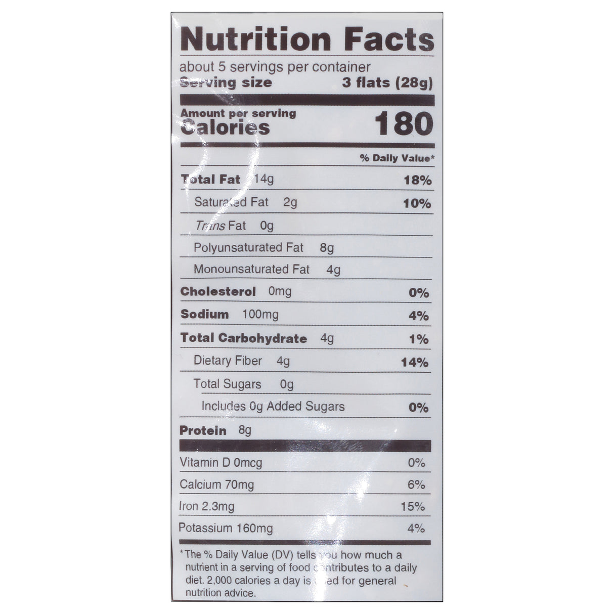 Ella's Flats Sesame Seeds, 4.8 Oz (Case of 6) - Cozy Farm