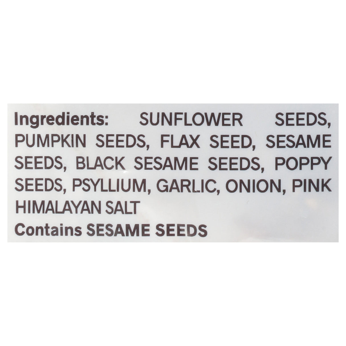 Ella's Flats All-Seed Everything Crackers - 4.8 Oz (Case of 6) - Cozy Farm