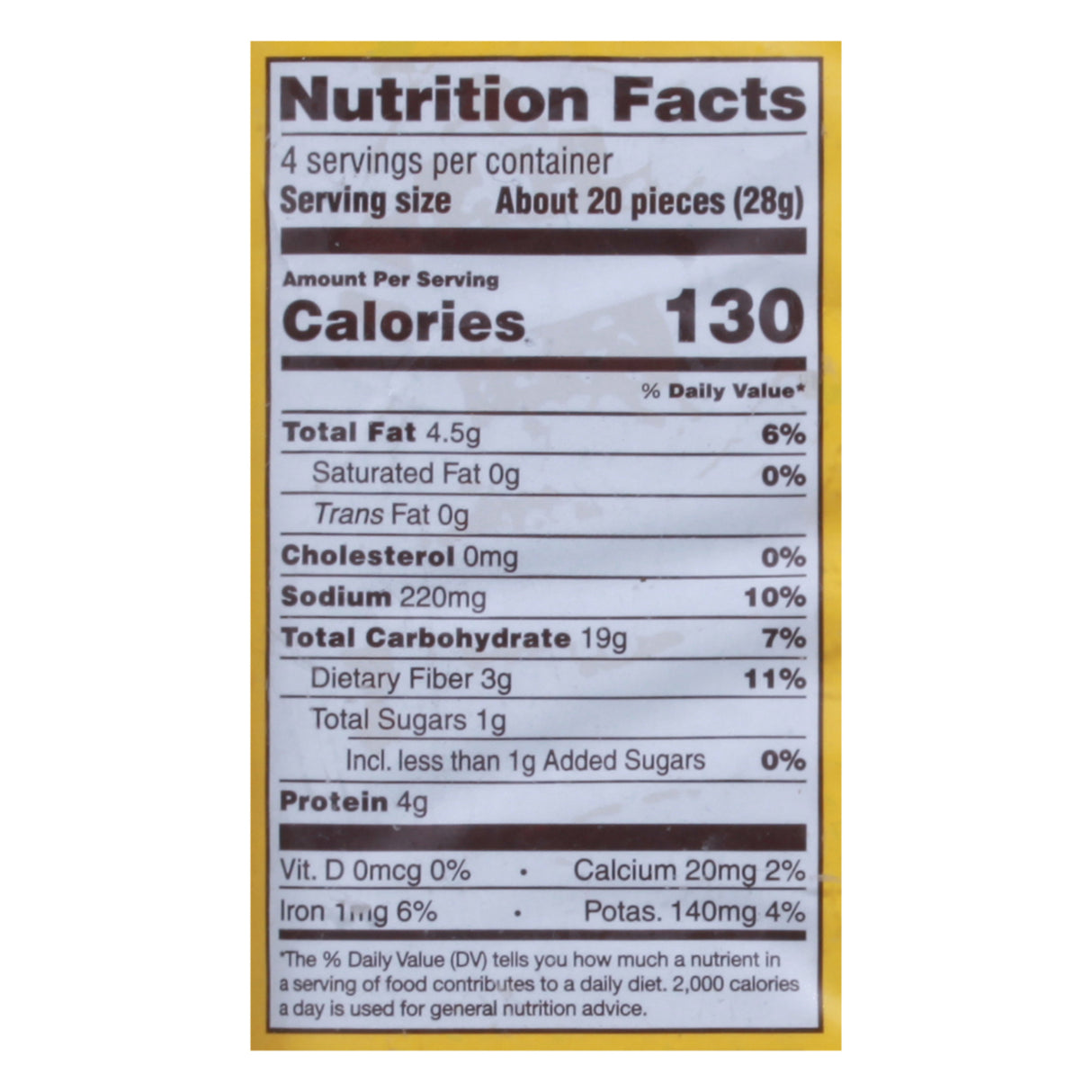 Hippeas White Cheddar Chickpea Puffs - 4 oz. x 12 - Cozy Farm