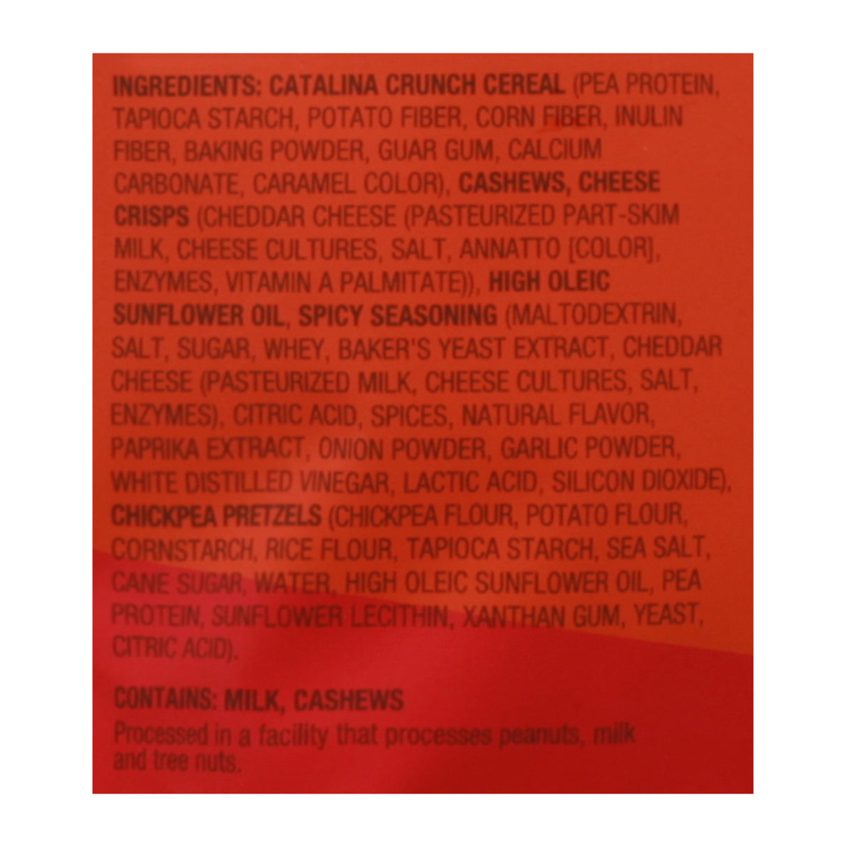 Catalina Crunch Spicy Kick Crunch Mix - 5.25 Ounces - Pack of 6 - Cozy Farm