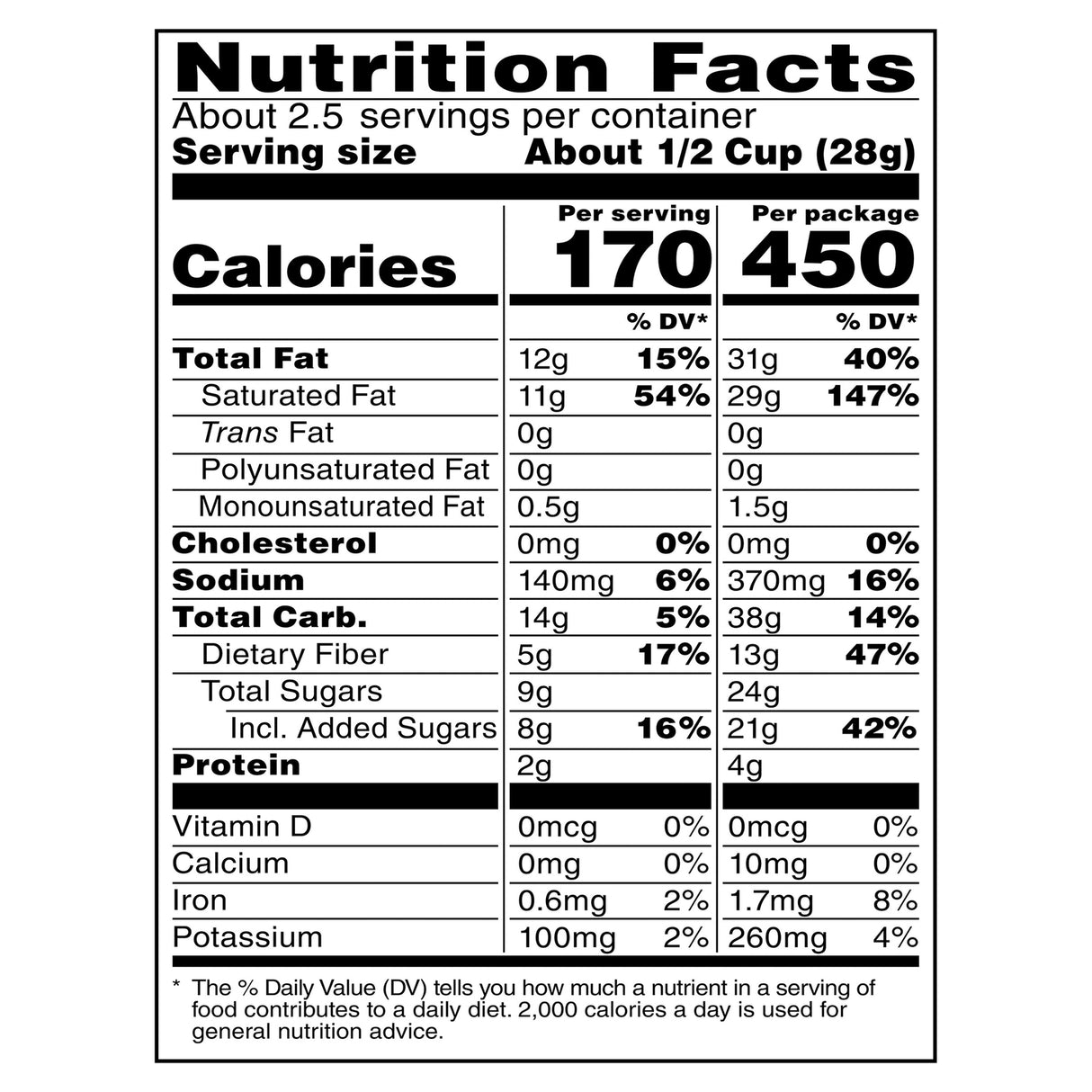 Bare Fruit Toasted Coconut Chips - 2.7 Ounces (Case of 12) - Cozy Farm