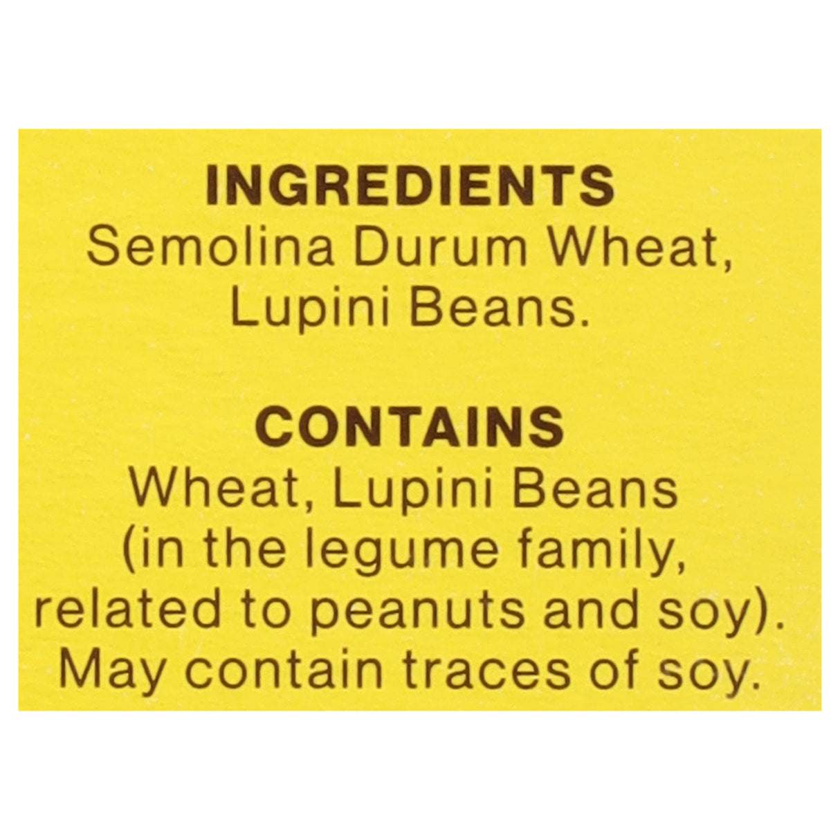 Brami Pasta Semo Lupini Crispy Macaroni - Case of 8 (8 x 12 oz.) - Cozy Farm