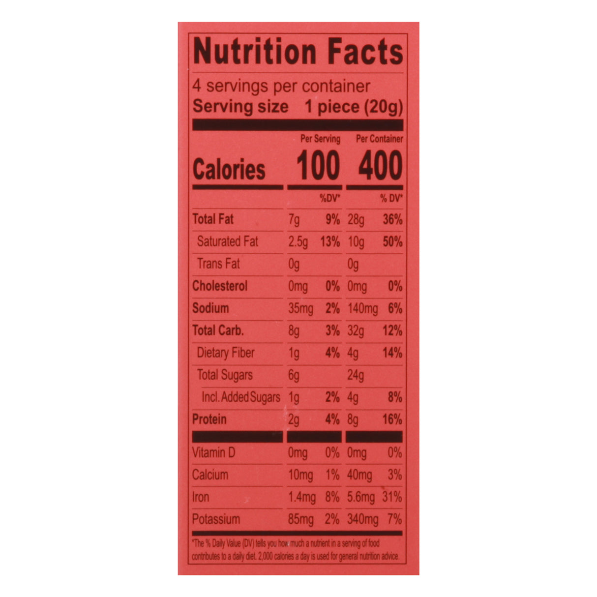 Freakin Wholesome Bites Peanut Butter Dark Chocolate - Case of 10 - 2.82 Ounces - Cozy Farm