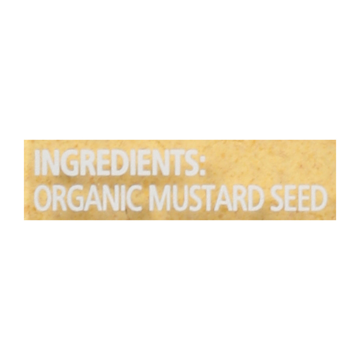 Simply Organic Mustard Seed Ground Organic - 3.07 oz - Pack of 6 - Cozy Farm