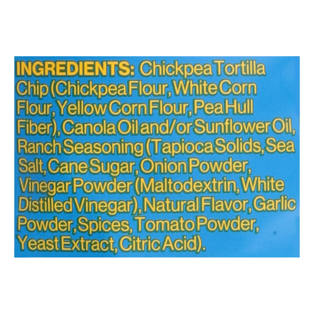 Hippeas Vegan Ranch Tortilla Chips (5 oz, Pack of 12) - Cozy Farm