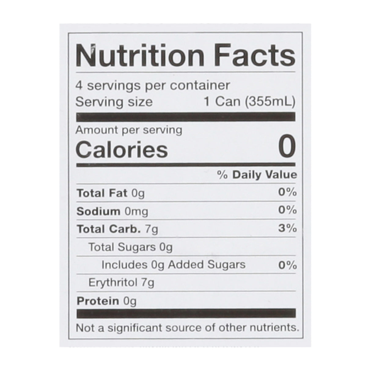 Virgil's Zero Sugar Vanilla Cream Soda, 4/12 Fl oz Cans (Case of 6) - Cozy Farm