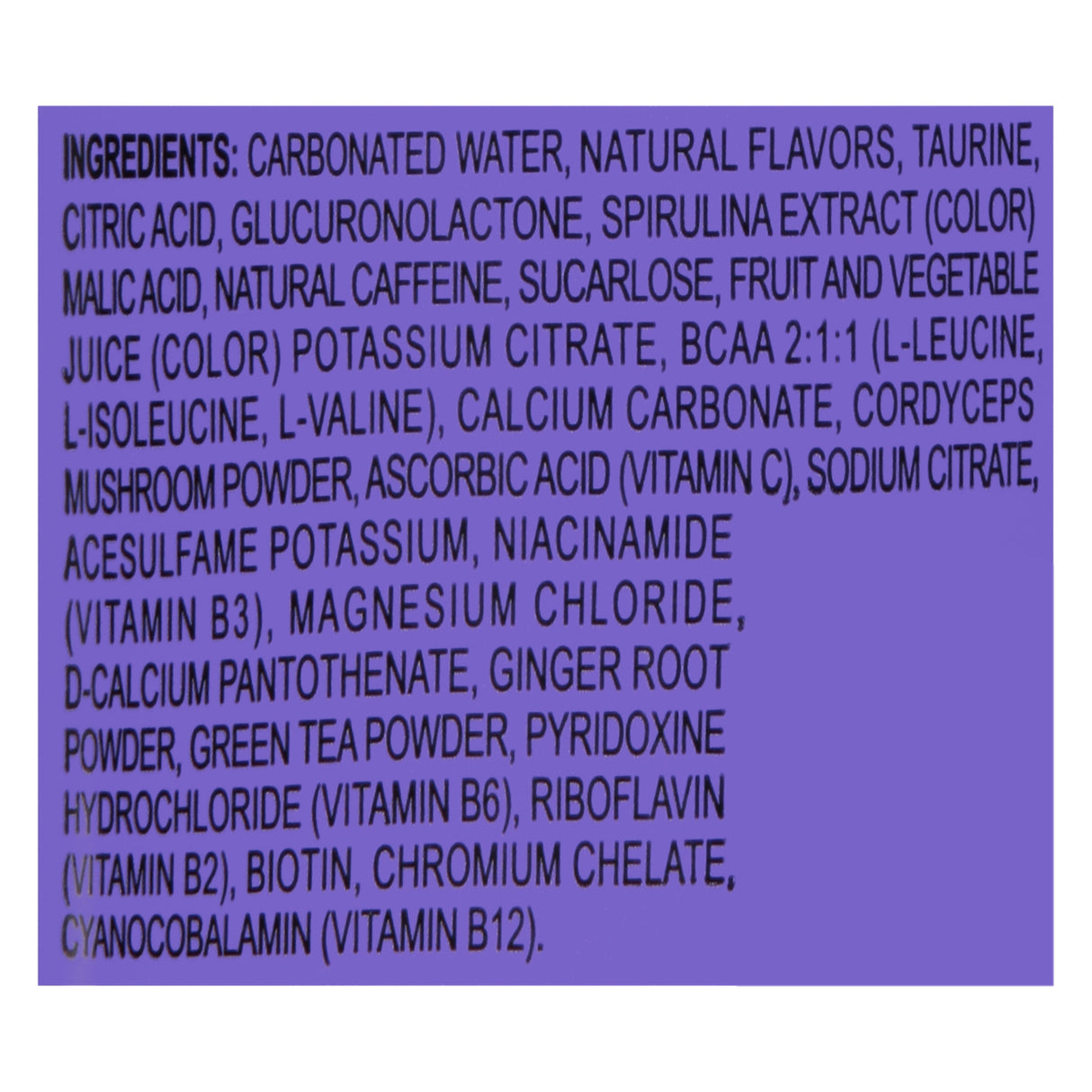 G.O.A.T. Fuel Acai Berry Energy Drink - 12 fl oz Pack of 12 - Cozy Farm