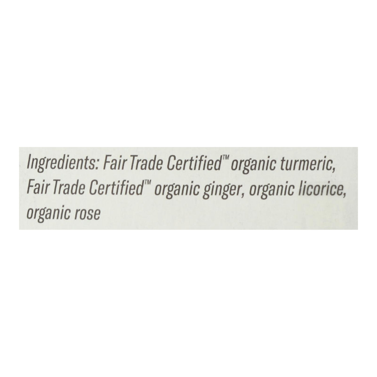 Numi Tea Organic Turmeric 3 Roots Herbal Tea, 15-Bag Cases (Pack of 6) - Cozy Farm