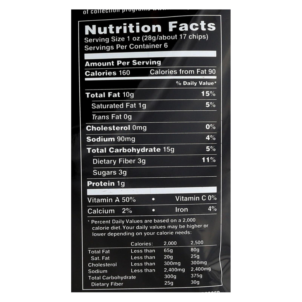 Terra Sweet Potato Chips Sea Salt, 5 Oz Bag (Case of 12) - Cozy Farm