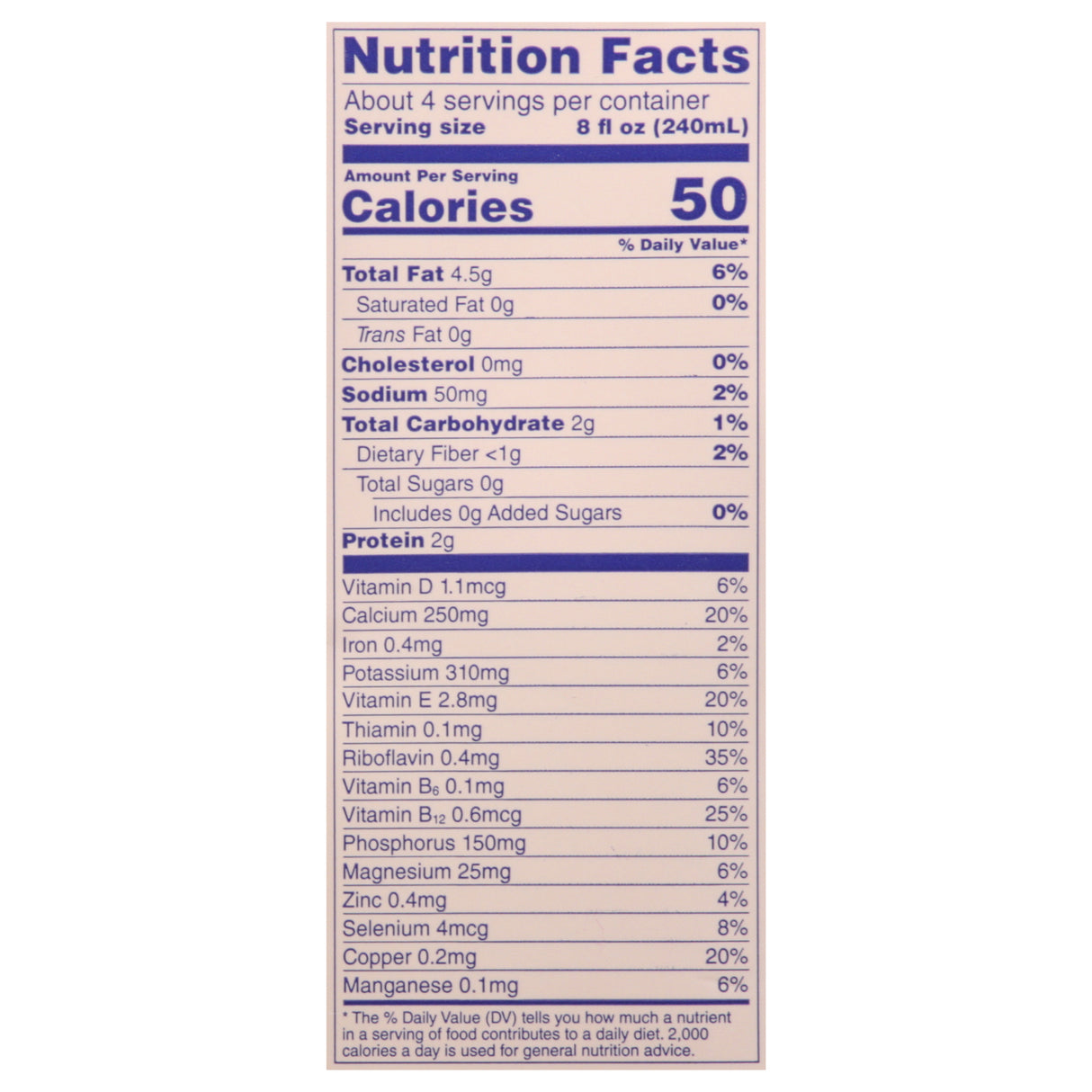 Lattini Sunflower Milk, Unsweetened, 32 fl. oz. (Case of 6) - Cozy Farm