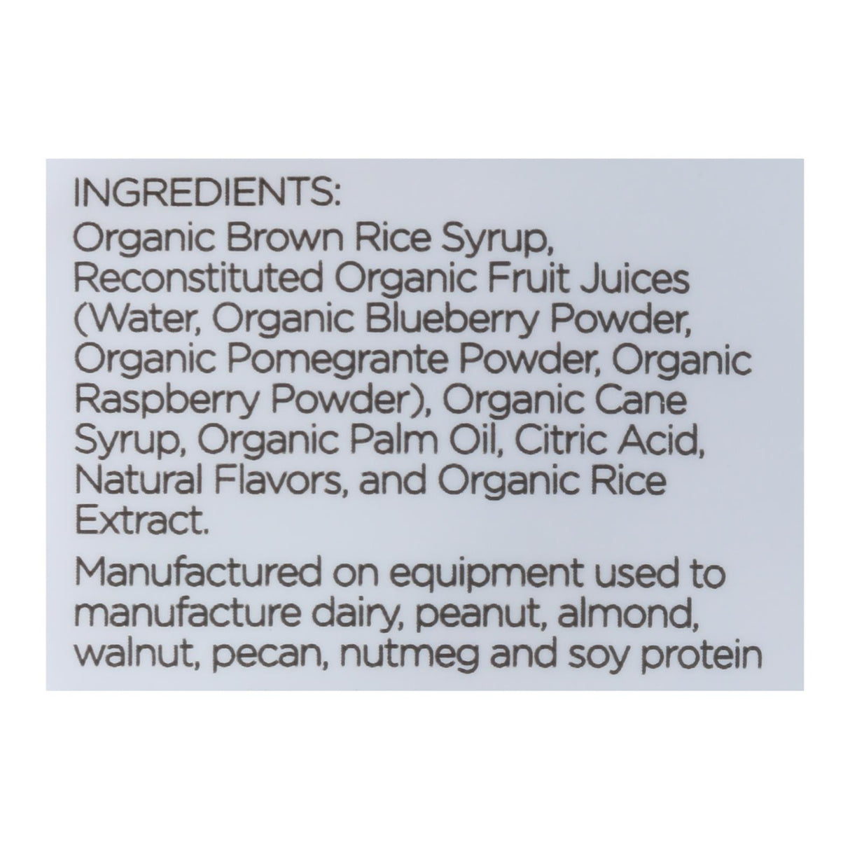 Spark Organics Fruit Chews Organic Superfruit Blend - 16 Pack, 4 Oz Each - Cozy Farm