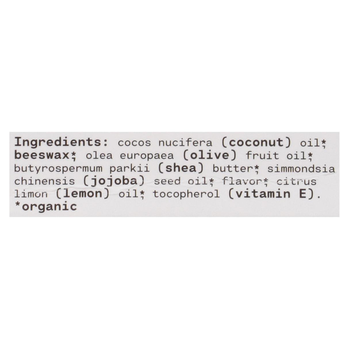 Kind Lips Lip Balm Organic Vanilla Lemon - 12 Count (0.15 Ounce Each) - Case of 12 - Cozy Farm