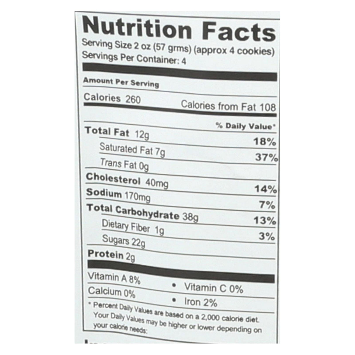 Wow Baking Chocolate Chip Cookies - 8 Oz Bag - pack of 6 - Cozy Farm