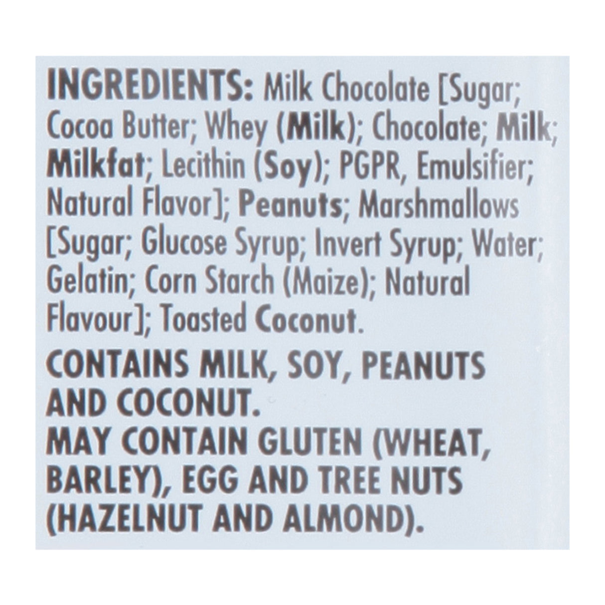 Darrell Lea Milk Chocolate Rocky Road, 6.4 oz, Case of 12 - Cozy Farm