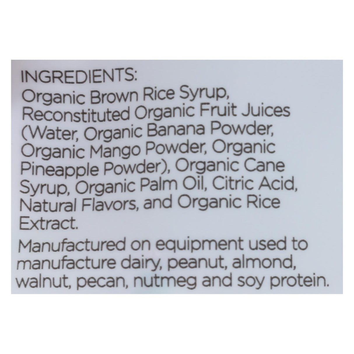 Spark Organics Fruit Chews: Sweet Tropical Goodness in 16 Pack (4 Oz per Bag) - Cozy Farm