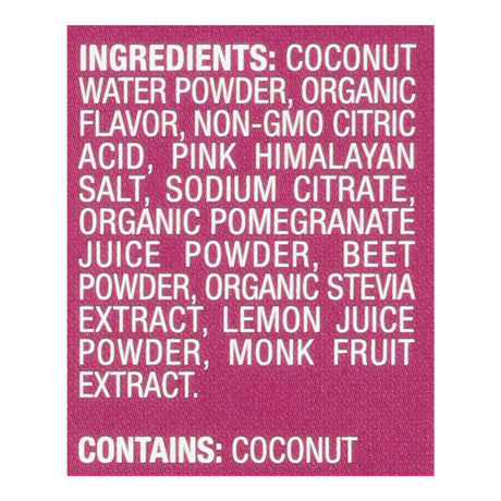 Cure Hydration Berry Pomegranate Hydration Drink Mix - 8 Pack - 0.29 Oz - Cozy Farm 