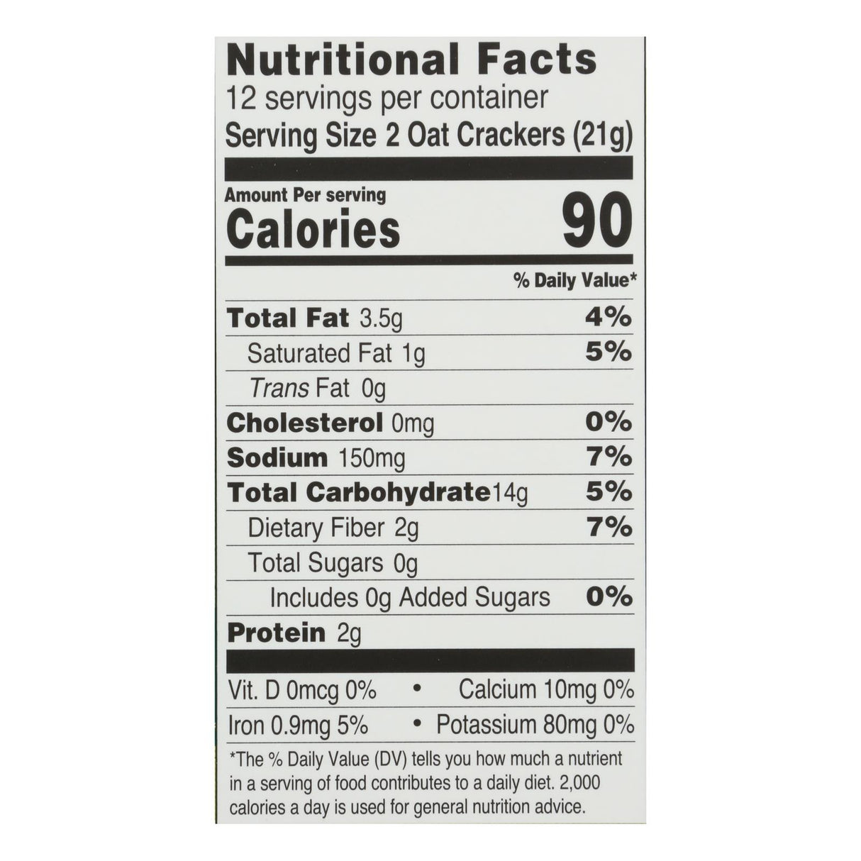 Organic Oat Crackers by Nairn's - 8.8 Oz (Pack of 8) - Cozy Farm