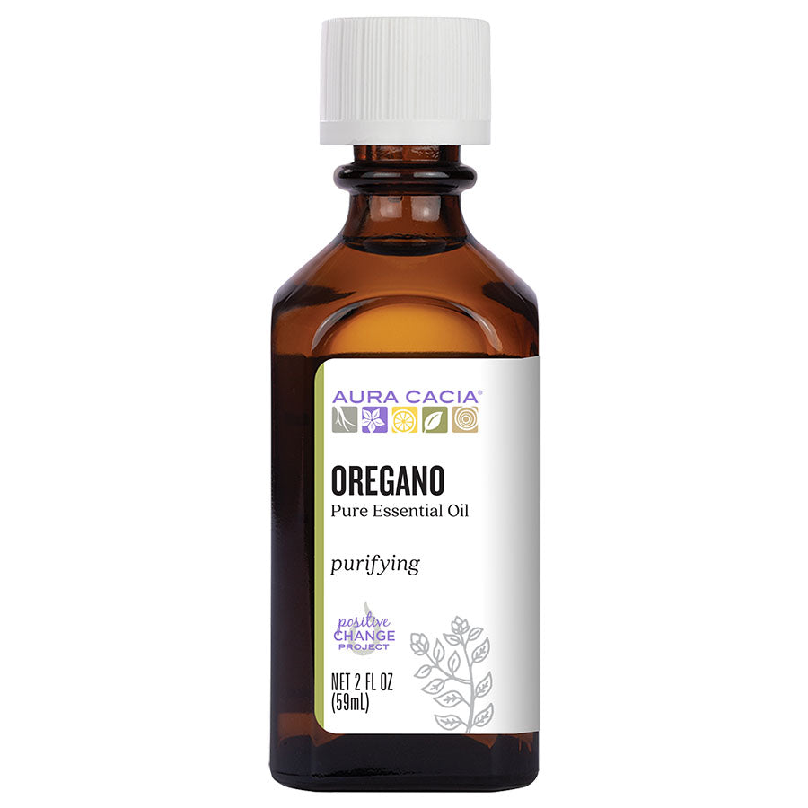 Aura Cacia Oregano Purifying Essential Oil - 2 Fl Oz - Cozy Farm