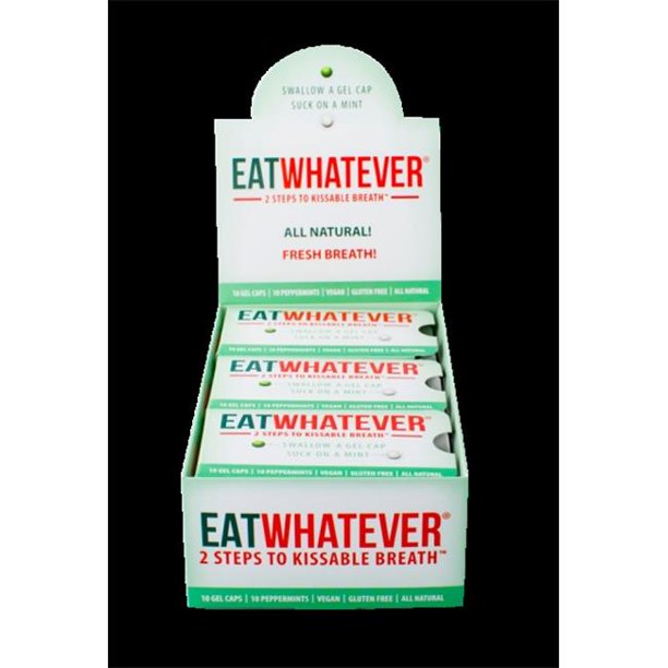 Eatwhatever Gel/Breath Mints, Cool Peppermint - 20 Count (Pack of 9) - Cozy Farm