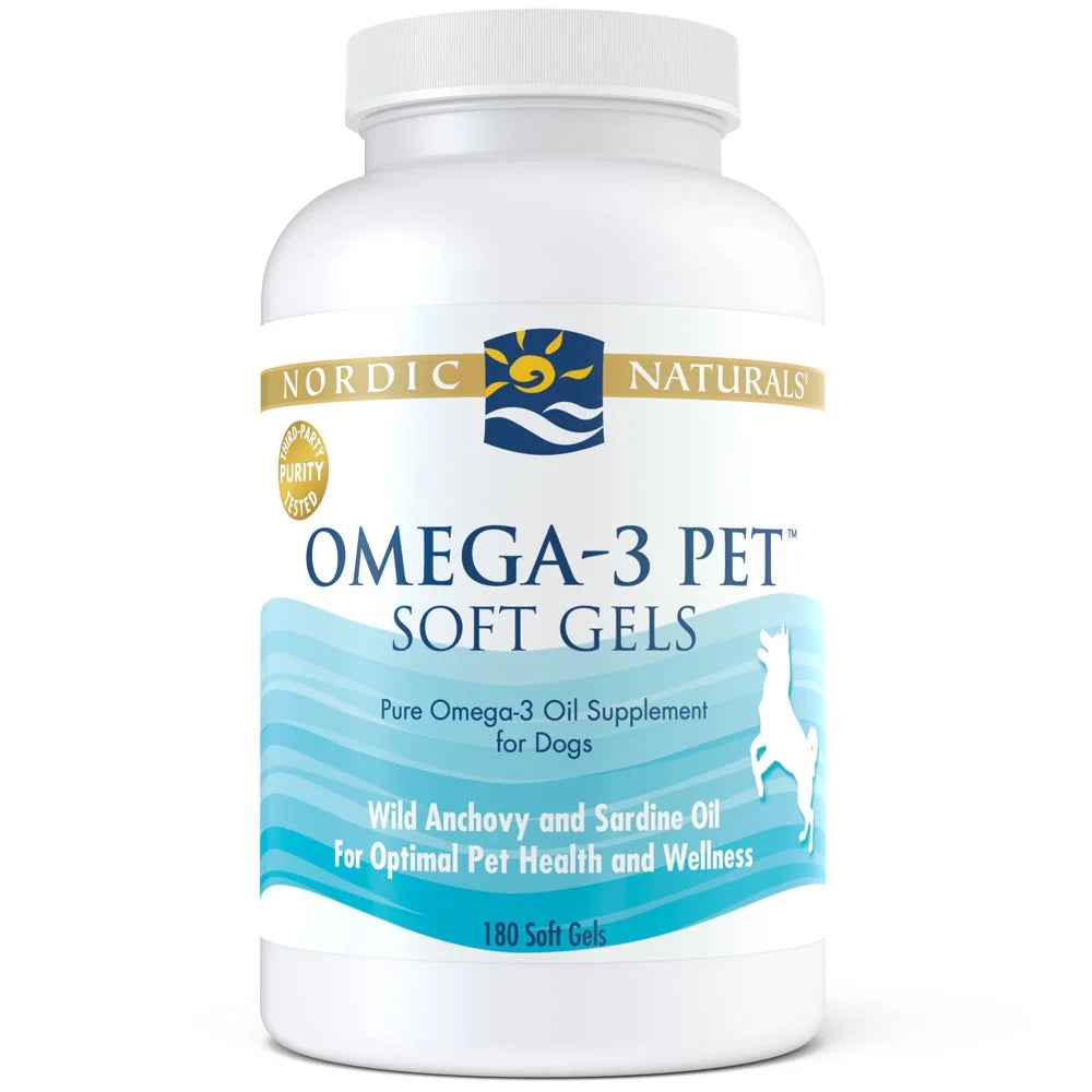 Nordic Naturals Dog Omega-3 Oil, 180 Count - Skin and Coat