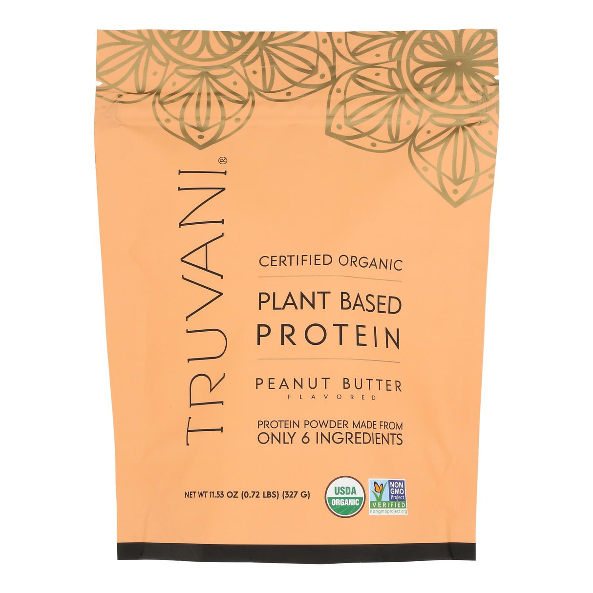 Truvani Organic Peanut Butter Protein Powder - 20 Servings