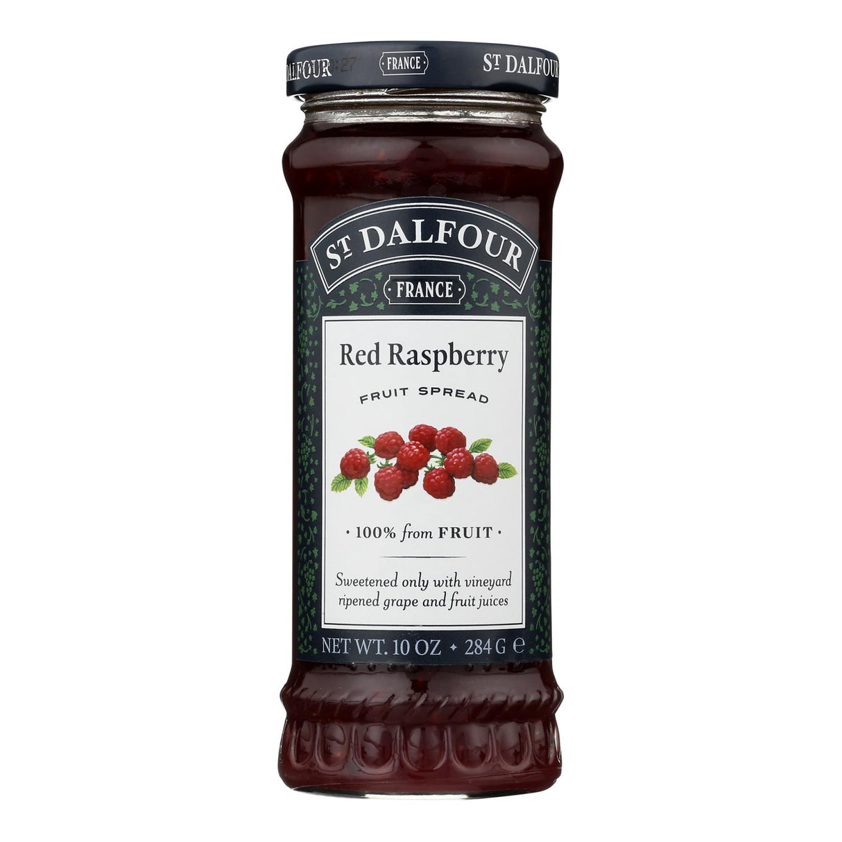 St Dalfour Red Raspberry Fruit Spread: Deluxe 100% Fruit, 6 Jars - Shop Now!