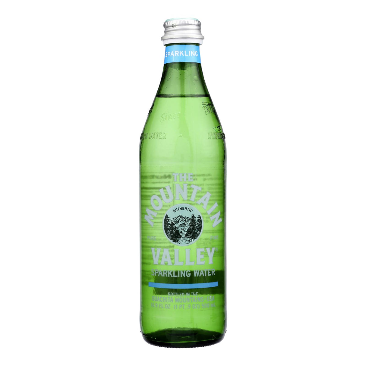 Mountain Valley Spring Sparkling Water, 16.9 fl oz (Case of 12) - Natural Spring Water