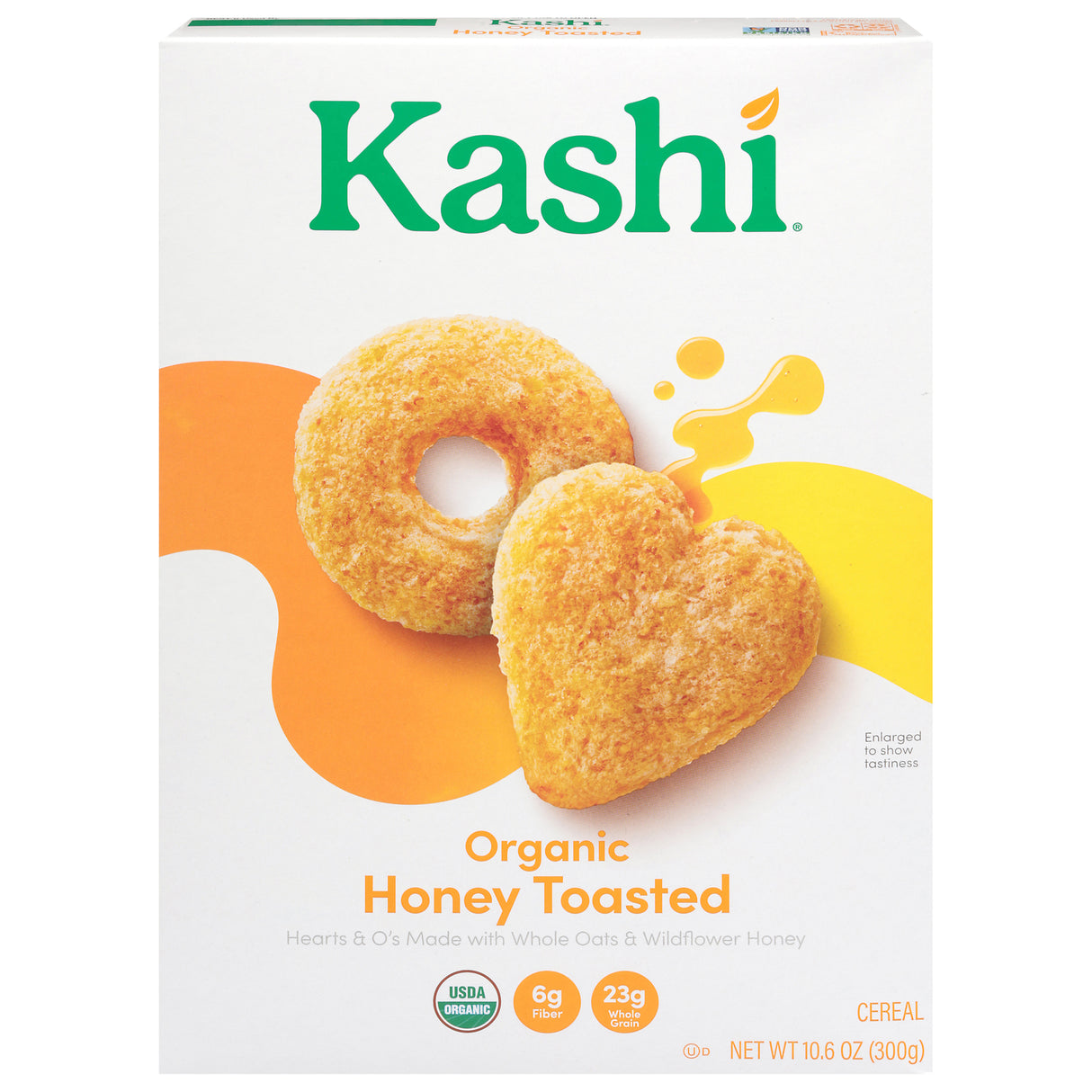 Kashi Crl Organic Honey Toasted Cereal, 10.6 oz, 10 Count