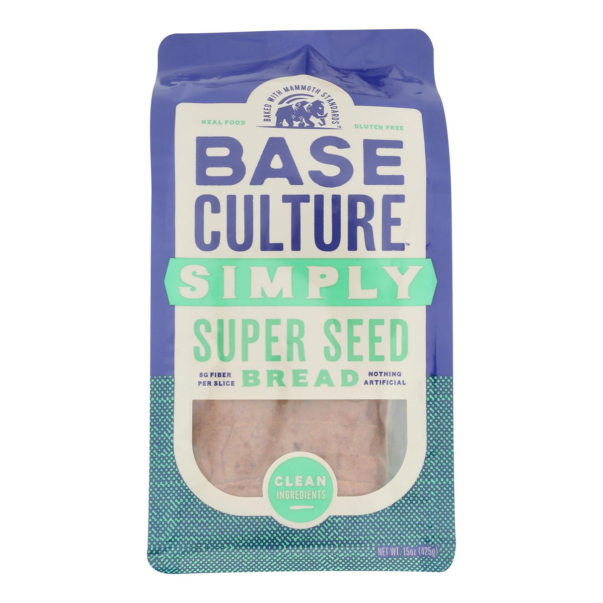 Base Culture Simply Bread Super Seed, 6 Loaves - 15 oz Each