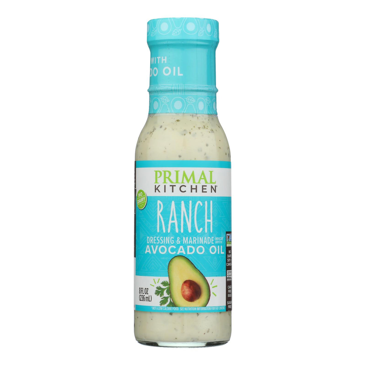 Primal Kitchen Ranch Dressing (6 Pack): Paleo Keto Friendly, Great Taste!