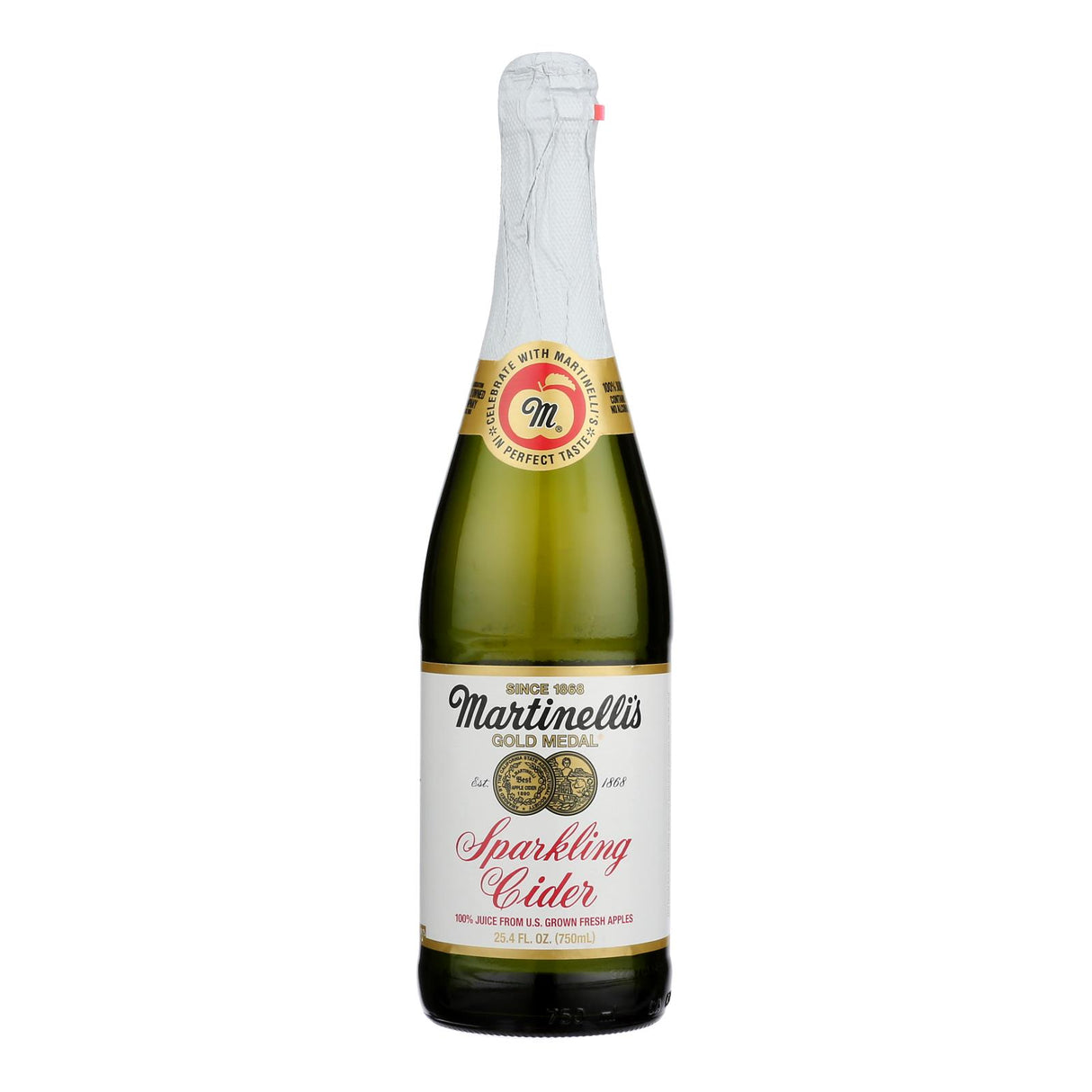 Martinelli's Sparkling Apple Cider 6-Pack: Refreshing & Festive - Shop Now!