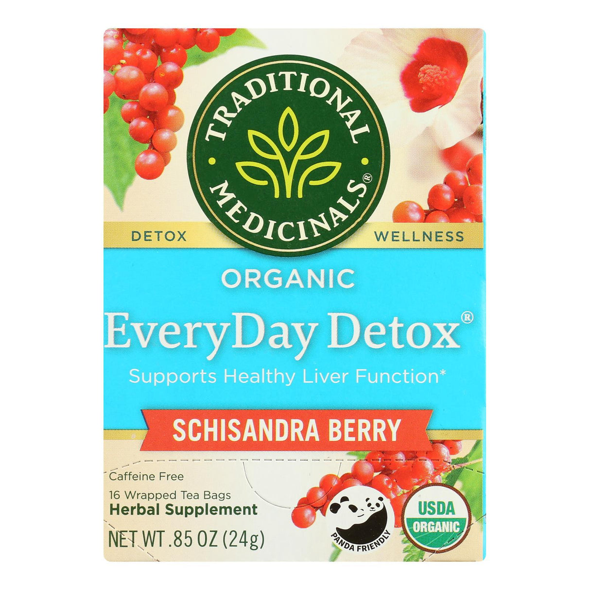 Traditional Medicinals Everyday Detox Tea - 16 Bags