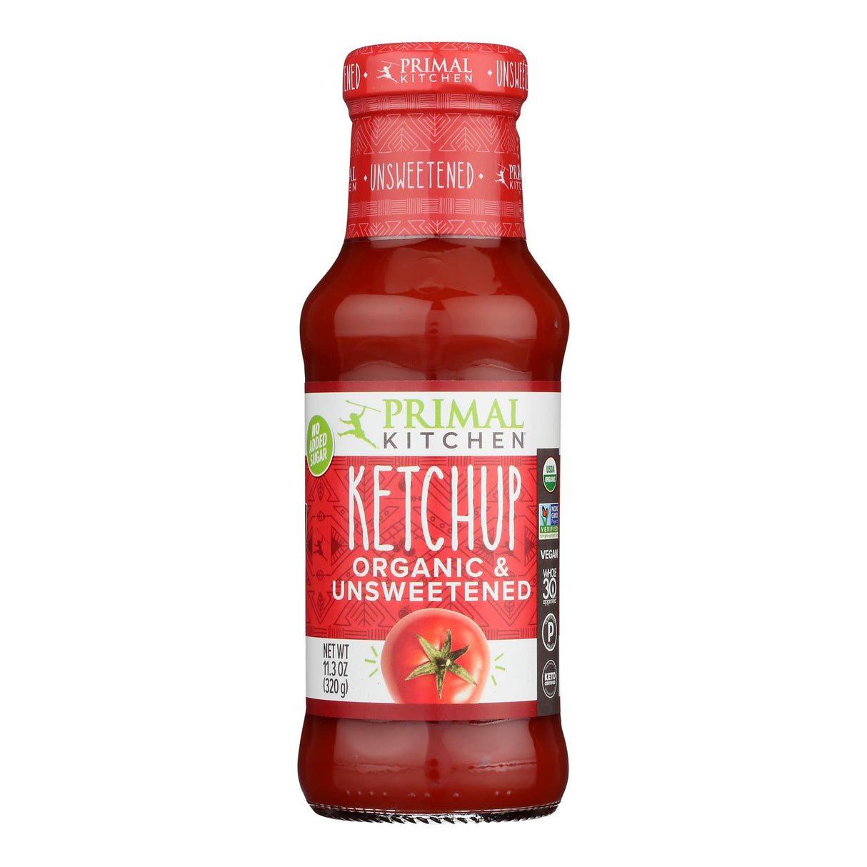 Primal Kitchen Organic Ketchup (12 Pack): Keto & Paleo Friendly - No Sugar Added