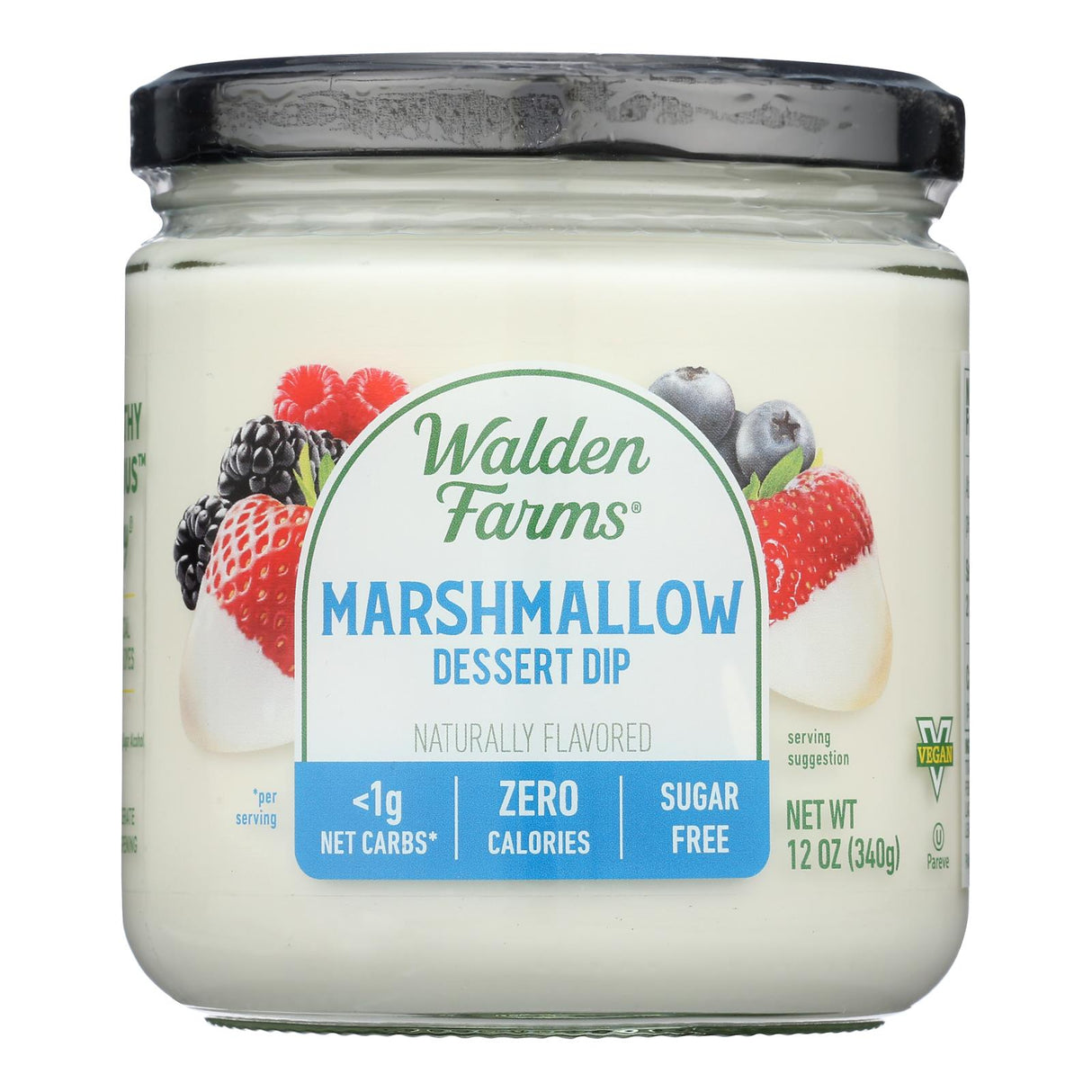 Walden Farms Marshmallow Dip - Pack of 6 - 12 Oz - Sugar-Free, Calorie-Free Indulgence