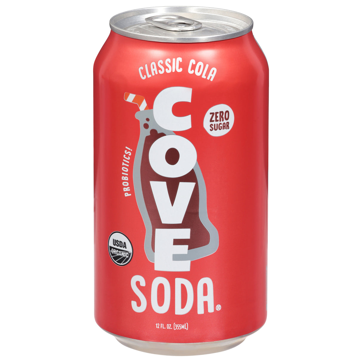 Cove Soda Classic Cola - 12 oz 12-Pack - Healthy & Delicious