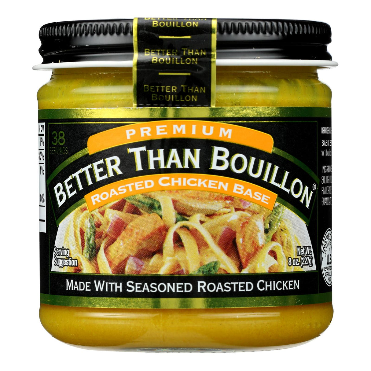 Better Than Bouillon Organic Chicken Base (8 oz, Pack of 6) | Rich, Flavorful Broth Concentrate