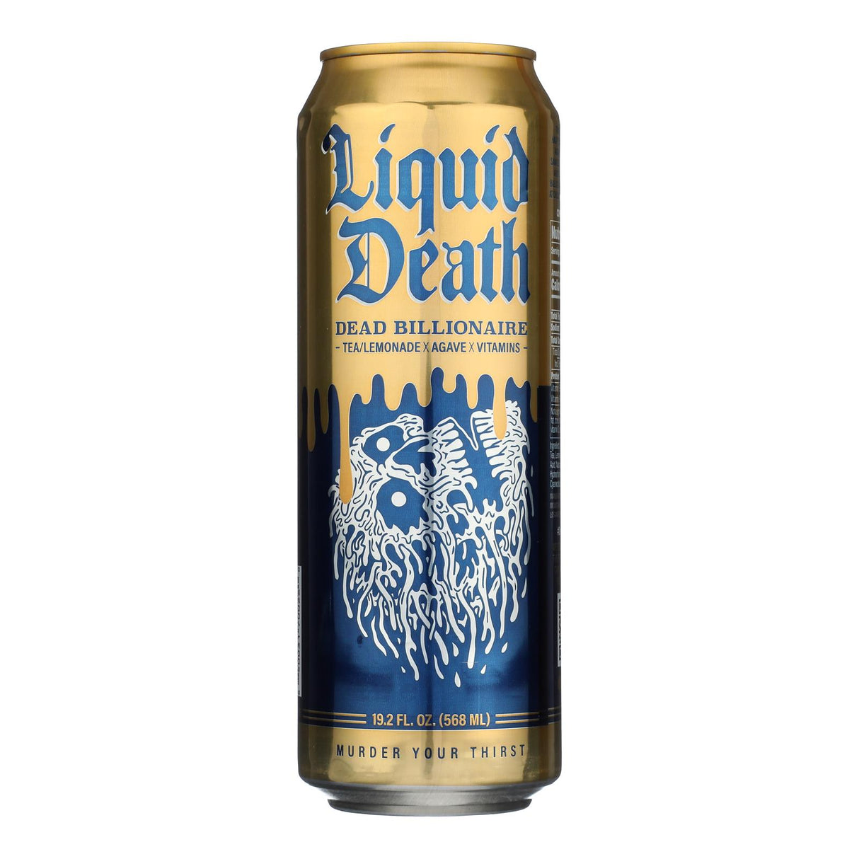 Liquid Death Iced Tea: Dead Billionaire - 12 | Healthy Iced Tea Drinks