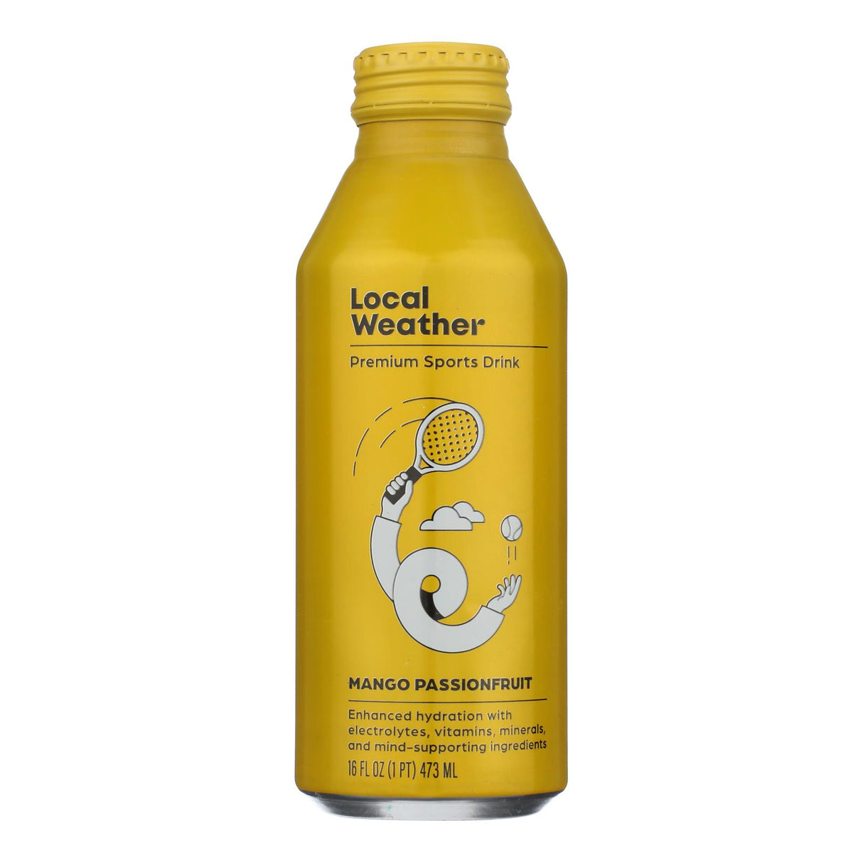 Local Weather Mango Passion Fruit Sparkling Drink - 12/16 fl oz