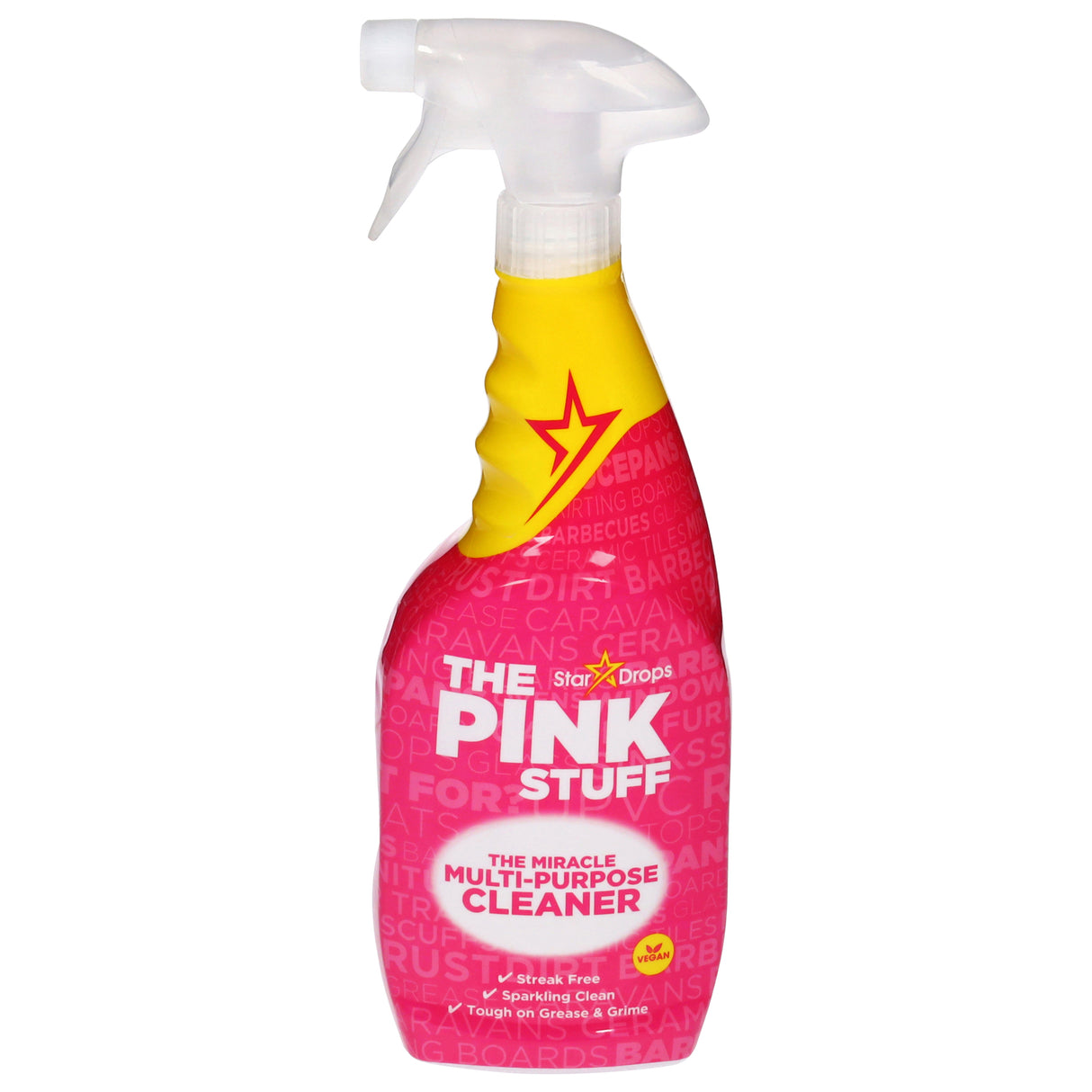 The Pink Stuff Miracle Multi-Purpose Cleaner Spray, 25.4 fl oz, Pack of 10